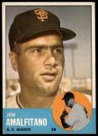 1963 Topps #199 Joe Amalfitano<br />B63T 10 9128<br /><a class='button AddToCart' data-ajax='true' data-ajax-mode='replace' data-ajax-update='#cart-info' href='/AddToCart?itemId=7024355&quantity=1&type=0'>Add To Cart</a>
