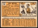 1963 Topps #236 Bill Bryan<br />B63T 10 9148<br /><a class='button AddToCart' data-ajax='true' data-ajax-mode='replace' data-ajax-update='#cart-info' href='/AddToCart?itemId=7024375&quantity=1&type=0'>Add To Cart</a>