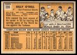 1963 Topps #235 Billy O'Dell<br />B63T 10 9162<br /><a class='button AddToCart' data-ajax='true' data-ajax-mode='replace' data-ajax-update='#cart-info' href='/AddToCart?itemId=7024389&quantity=1&type=0'>Add To Cart</a>