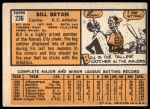 1963 Topps #236 Bill Bryan<br />B63T 10 9243<br /><a class='button AddToCart' data-ajax='true' data-ajax-mode='replace' data-ajax-update='#cart-info' href='/AddToCart?itemId=7024471&quantity=1&type=0'>Add To Cart</a>