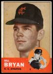 1963 Topps #236 Bill Bryan<br />B63T 10 9283<br /><a class='button AddToCart' data-ajax='true' data-ajax-mode='replace' data-ajax-update='#cart-info' href='/AddToCart?itemId=7024512&quantity=1&type=0'>Add To Cart</a>