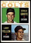 1964 Topps #226  -  Jerry Grote / Larry Yellen Colt 45s Rookies<br />B64T 12 6143<br /><a class='button AddToCart' data-ajax='true' data-ajax-mode='replace' data-ajax-update='#cart-info' href='/AddToCart?itemId=7024759&quantity=1&type=0'>Add To Cart</a>