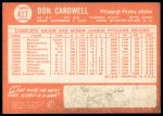 1964 Topps #417 Don Cardwell<br />B64T 12 6342<br /><a class='button AddToCart' data-ajax='true' data-ajax-mode='replace' data-ajax-update='#cart-info' href='/AddToCart?itemId=7024962&quantity=1&type=0'>Add To Cart</a>