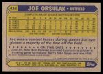 1987 Topps #414 Joe Orsulak<br />B87T-W 414<br /><a class='button AddToCart' data-ajax='true' data-ajax-mode='replace' data-ajax-update='#cart-info' href='/AddToCart?itemId=7025452&quantity=1&type=0'>Add To Cart</a>