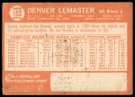 1964 Topps #152 Denver Lemaster<br />B64T 12 6562<br /><a class='button AddToCart' data-ajax='true' data-ajax-mode='replace' data-ajax-update='#cart-info' href='/AddToCart?itemId=7025977&quantity=1&type=0'>Add To Cart</a>