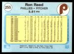 1982 Fleer #255 Ron Reed<br />B82F-BE 255<br /><a class='button AddToCart' data-ajax='true' data-ajax-mode='replace' data-ajax-update='#cart-info' href='/AddToCart?itemId=7026419&quantity=1&type=0'>Add To Cart</a>