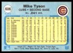1982 Fleer #606 Mike Tyson<br />B82F-BE 606<br /><a class='button AddToCart' data-ajax='true' data-ajax-mode='replace' data-ajax-update='#cart-info' href='/AddToCart?itemId=7026770&quantity=1&type=0'>Add To Cart</a>