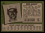 1971 Topps #157 Bob Bailey<br />B71T 11 9901<br /><a class='button AddToCart' data-ajax='true' data-ajax-mode='replace' data-ajax-update='#cart-info' href='/AddToCart?itemId=7026939&quantity=1&type=0'>Add To Cart</a>