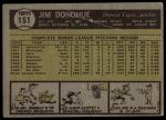 1961 Topps #151 Jim Donohue<br />B61T 15 0438<br /><a class='button AddToCart' data-ajax='true' data-ajax-mode='replace' data-ajax-update='#cart-info' href='/AddToCart?itemId=7028874&quantity=1&type=0'>Add To Cart</a>