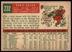 1959 Topps #232 Eddie Kasko<br />B59T 14 8573<br /><a class='button AddToCart' data-ajax='true' data-ajax-mode='replace' data-ajax-update='#cart-info' href='/AddToCart?itemId=7029041&quantity=1&type=0'>Add To Cart</a>
