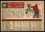 1959 Topps #281 Walt Craddock<br />B59T 14 8671<br /><a class='button AddToCart' data-ajax='true' data-ajax-mode='replace' data-ajax-update='#cart-info' href='/AddToCart?itemId=7029140&quantity=1&type=0'>Add To Cart</a>