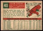 1959 Topps #403 Clem Labine<br />B59T 14 8758<br /><a class='button AddToCart' data-ajax='true' data-ajax-mode='replace' data-ajax-update='#cart-info' href='/AddToCart?itemId=7029228&quantity=1&type=0'>Add To Cart</a>