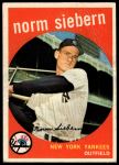 1959 Topps #308 Norm Siebern<br />B59T 14 8787<br /><a class='button AddToCart' data-ajax='true' data-ajax-mode='replace' data-ajax-update='#cart-info' href='/AddToCart?itemId=7029257&quantity=1&type=0'>Add To Cart</a>