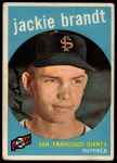 1959 Topps #297 Jackie Brandt<br />B59T 14 8872<br /><a class='button AddToCart' data-ajax='true' data-ajax-mode='replace' data-ajax-update='#cart-info' href='/AddToCart?itemId=7029347&quantity=1&type=0'>Add To Cart</a>