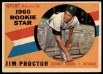 1960 Topps #141  -  Jim Proctor Rookie Star<br />B60T 14 0191<br /><a class='button AddToCart' data-ajax='true' data-ajax-mode='replace' data-ajax-update='#cart-info' href='/AddToCart?itemId=7029504&quantity=1&type=0'>Add To Cart</a>