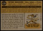 1960 Topps #536 Wynn Hawkins<br />B60T 14 0342<br /><a class='button AddToCart' data-ajax='true' data-ajax-mode='replace' data-ajax-update='#cart-info' href='/AddToCart?itemId=7029656&quantity=1&type=0'>Add To Cart</a>