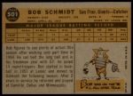 1960 Topps #501 Bob Schmidt<br />B60T 14 0352<br /><a class='button AddToCart' data-ajax='true' data-ajax-mode='replace' data-ajax-update='#cart-info' href='/AddToCart?itemId=7029666&quantity=1&type=0'>Add To Cart</a>