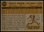 1960 Topps #552 Walt Bond<br />B60T 14 0542<br /><a class='button AddToCart' data-ajax='true' data-ajax-mode='replace' data-ajax-update='#cart-info' href='/AddToCart?itemId=7029859&quantity=1&type=0'>Add To Cart</a>