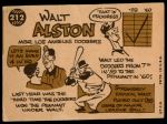 1960 Topps #212 Walter Alston<br />B60T 14 0639<br /><a class='button AddToCart' data-ajax='true' data-ajax-mode='replace' data-ajax-update='#cart-info' href='/AddToCart?itemId=7029956&quantity=1&type=0'>Add To Cart</a>