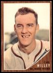 1962 Topps #174 xCAP Carl Willey<br />B62T 12 3897<br /><a class='button AddToCart' data-ajax='true' data-ajax-mode='replace' data-ajax-update='#cart-info' href='/AddToCart?itemId=7030032&quantity=1&type=0'>Add To Cart</a>