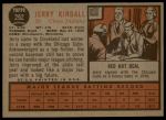 1962 Topps #292 Jerry Kindall<br />B62T 12 4082<br /><a class='button AddToCart' data-ajax='true' data-ajax-mode='replace' data-ajax-update='#cart-info' href='/AddToCart?itemId=7030226&quantity=1&type=0'>Add To Cart</a>