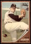 1962 Topps #161 NRM Frank Baumann<br />B62T 12 4104<br /><a class='button AddToCart' data-ajax='true' data-ajax-mode='replace' data-ajax-update='#cart-info' href='/AddToCart?itemId=7030248&quantity=1&type=0'>Add To Cart</a>
