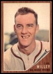 1962 Topps #174 xCAP Carl Willey<br />B62T 12 4113<br /><a class='button AddToCart' data-ajax='true' data-ajax-mode='replace' data-ajax-update='#cart-info' href='/AddToCart?itemId=7030257&quantity=1&type=0'>Add To Cart</a>