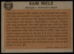 1962 Topps #482 Sam Mele<br />B62T 12 4166<br /><a class='button AddToCart' data-ajax='true' data-ajax-mode='replace' data-ajax-update='#cart-info' href='/AddToCart?itemId=7030310&quantity=1&type=0'>Add To Cart</a>