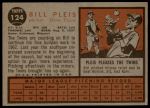 1962 Topps #124 NRM Bill Pleis<br />B62T 12 4172<br /><a class='button AddToCart' data-ajax='true' data-ajax-mode='replace' data-ajax-update='#cart-info' href='/AddToCart?itemId=7030316&quantity=1&type=0'>Add To Cart</a>