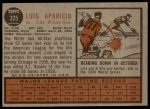 1962 Topps #325 Luis Aparicio<br />B62T 12 4178<br /><a class='button AddToCart' data-ajax='true' data-ajax-mode='replace' data-ajax-update='#cart-info' href='/AddToCart?itemId=7030322&quantity=1&type=0'>Add To Cart</a>