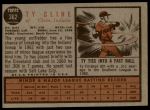 1962 Topps #362 Ty Cline<br />B62T 12 4201<br /><a class='button AddToCart' data-ajax='true' data-ajax-mode='replace' data-ajax-update='#cart-info' href='/AddToCart?itemId=7030346&quantity=1&type=0'>Add To Cart</a>