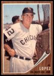 1962 Topps #286 Al Lopez<br />B62T 12 4425<br /><a class='button AddToCart' data-ajax='true' data-ajax-mode='replace' data-ajax-update='#cart-info' href='/AddToCart?itemId=7030574&quantity=1&type=0'>Add To Cart</a>