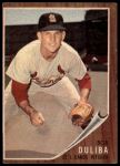 1962 Topps #149 NRM Bob Duliba<br />B62T 12 4471<br /><a class='button AddToCart' data-ajax='true' data-ajax-mode='replace' data-ajax-update='#cart-info' href='/AddToCart?itemId=7030622&quantity=1&type=0'>Add To Cart</a>