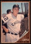 1962 Topps #286 Al Lopez<br />B62T 12 4482<br /><a class='button AddToCart' data-ajax='true' data-ajax-mode='replace' data-ajax-update='#cart-info' href='/AddToCart?itemId=7030633&quantity=1&type=0'>Add To Cart</a>