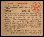 1950 Bowman #163 Earl Torgeson<br />B50B 01 0042<br /><a class='button AddToCart' data-ajax='true' data-ajax-mode='replace' data-ajax-update='#cart-info' href='/AddToCart?itemId=7030991&quantity=1&type=0'>Add To Cart</a>