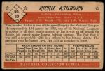 1953 Bowman #10 Richie Ashburn<br />B53C 01 8237<br /><a class='button AddToCart' data-ajax='true' data-ajax-mode='replace' data-ajax-update='#cart-info' href='/AddToCart?itemId=7031205&quantity=1&type=0'>Add To Cart</a>