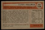 1954 Bowman #136 Clyde Vollmer<br />B54B 02 5831<br /><a class='button AddToCart' data-ajax='true' data-ajax-mode='replace' data-ajax-update='#cart-info' href='/AddToCart?itemId=7031301&quantity=1&type=0'>Add To Cart</a>
