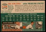 1954 Topps #118 Carl Scheib<br />B54T 03 0784<br /><a class='button AddToCart' data-ajax='true' data-ajax-mode='replace' data-ajax-update='#cart-info' href='/AddToCart?itemId=7031484&quantity=1&type=0'>Add To Cart</a>