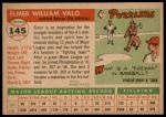 1955 Topps #145 Elmer Valo<br />B55T 03 2584<br /><a class='button AddToCart' data-ajax='true' data-ajax-mode='replace' data-ajax-update='#cart-info' href='/AddToCart?itemId=7031629&quantity=1&type=0'>Add To Cart</a>
