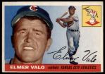 1955 Topps #145 Elmer Valo<br />B55T 03 2584<br /><a class='button AddToCart' data-ajax='true' data-ajax-mode='replace' data-ajax-update='#cart-info' href='/AddToCart?itemId=7031629&quantity=1&type=0'>Add To Cart</a>