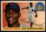 1955 Topps #97 Carlos Paula<br />B55T 03 2661<br /><a class='button AddToCart' data-ajax='true' data-ajax-mode='replace' data-ajax-update='#cart-info' href='/AddToCart?itemId=7032315&quantity=1&type=0'>Add To Cart</a>