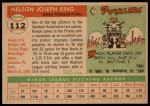 1955 Topps #112 Nelson King<br />B55T 03 2683<br /><a class='button AddToCart' data-ajax='true' data-ajax-mode='replace' data-ajax-update='#cart-info' href='/AddToCart?itemId=7032337&quantity=1&type=0'>Add To Cart</a>