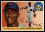 1955 Topps #97 Carlos Paula<br />B55T 03 2690<br /><a class='button AddToCart' data-ajax='true' data-ajax-mode='replace' data-ajax-update='#cart-info' href='/AddToCart?itemId=7032344&quantity=1&type=0'>Add To Cart</a>