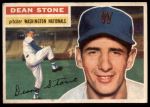 1956 Topps #87 Dean Stone<br />B56T 05 8962<br /><a class='button AddToCart' data-ajax='true' data-ajax-mode='replace' data-ajax-update='#cart-info' href='/AddToCart?itemId=7032465&quantity=1&type=0'>Add To Cart</a>