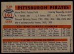 1957 Topps #161  Pirates Team<br />B57T 09 7675<br /><a class='button AddToCart' data-ajax='true' data-ajax-mode='replace' data-ajax-update='#cart-info' href='/AddToCart?itemId=7032488&quantity=1&type=0'>Add To Cart</a>
