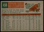 1959 Topps #458 Gordon Jones<br />B59T 14 8950<br /><a class='button AddToCart' data-ajax='true' data-ajax-mode='replace' data-ajax-update='#cart-info' href='/AddToCart?itemId=7032586&quantity=1&type=0'>Add To Cart</a>