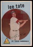 1959 Topps #544 Lee Tate<br />B59T 14 9022<br /><a class='button AddToCart' data-ajax='true' data-ajax-mode='replace' data-ajax-update='#cart-info' href='/AddToCart?itemId=7032660&quantity=1&type=0'>Add To Cart</a>