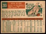 1959 Topps #265 Ron Kline<br />B59T 14 9027<br /><a class='button AddToCart' data-ajax='true' data-ajax-mode='replace' data-ajax-update='#cart-info' href='/AddToCart?itemId=7032665&quantity=1&type=0'>Add To Cart</a>