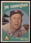 1959 Topps #285 Joe Cunningham<br />B59T 14 9067<br /><a class='button AddToCart' data-ajax='true' data-ajax-mode='replace' data-ajax-update='#cart-info' href='/AddToCart?itemId=7032706&quantity=1&type=0'>Add To Cart</a>