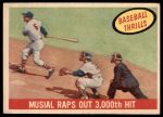 #470 Raps Out 3000th Hit Stan Musial 